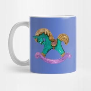 Carousel Merry Go Round Pony Horse Mug